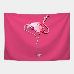 Watercolor Flamingo 2 Tapestry