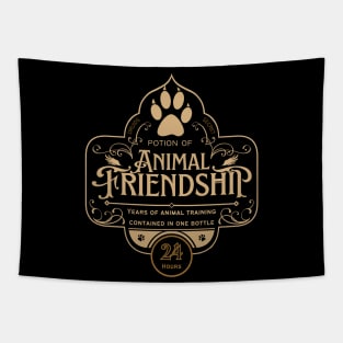 Potion of Animal Friendship: Gold Version Tapestry