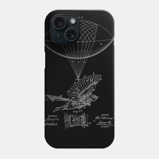 Flying Machine Vintage Patent Drawing Phone Case