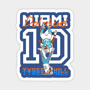 Miami Dolphins - tyreek hill 10 Magnet