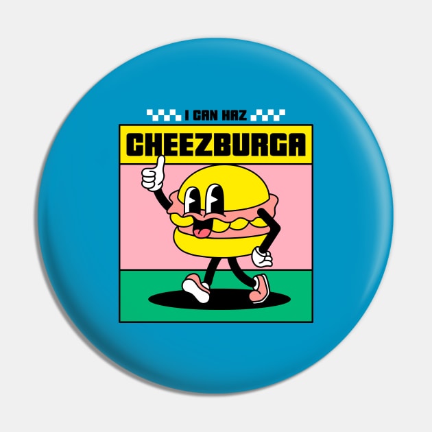 I Can Haz Cheezburga Pin by JETBLACK369
