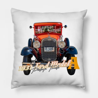 1931 Ford Model A Pickup Truck Pillow