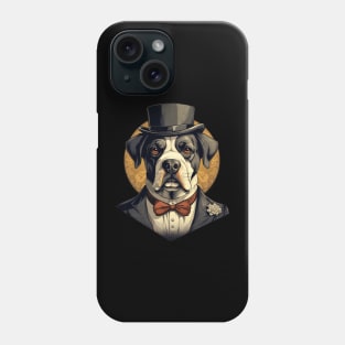 gentleman dog Phone Case