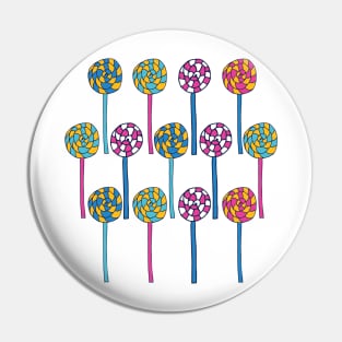 Cute Colorful Lollipop Pin