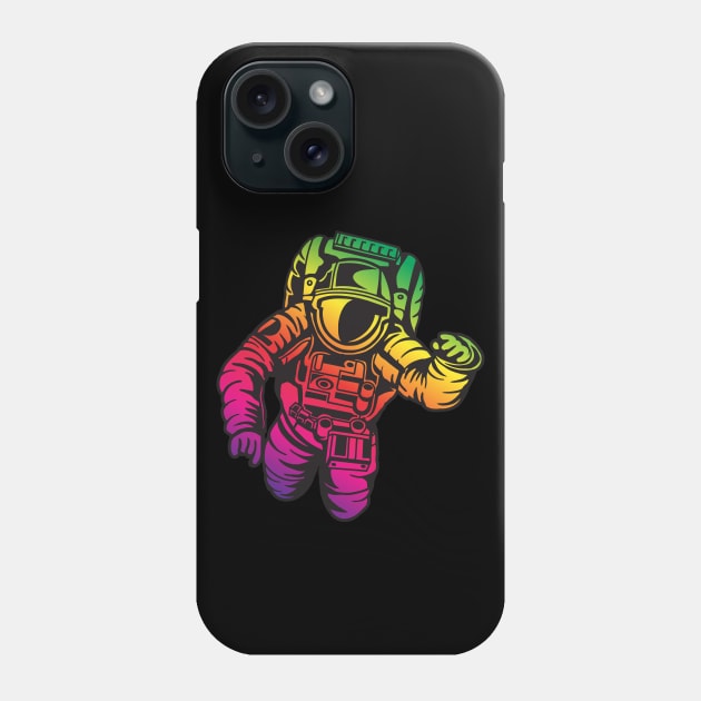 Space Traveller Phone Case by enricoalonzo