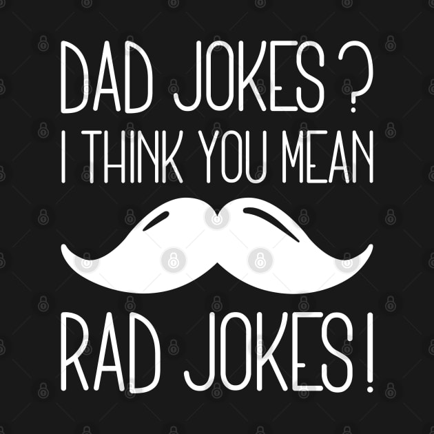 Dad Jokes Rad Jokes by LuckyFoxDesigns