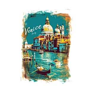 Venice Retro Italy poster T-Shirt