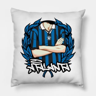 curva nord bergamo Pillow