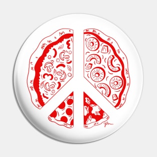 Pizza Peace Pin