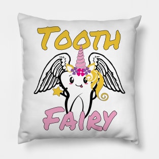 tooth fairy unicorn gift Pillow