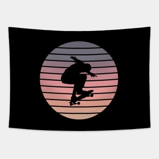 Skateboarding Characters Tapestry