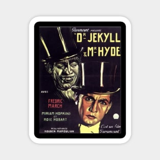 Classic Horror Movie Poster - Dr. Jekyll and Mr. Hyde Magnet