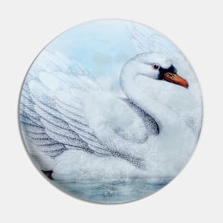 Vintage Swan Pin