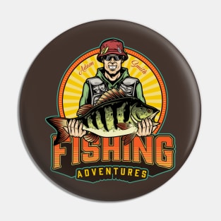 Fishing Adventures, Adam Smith Pin