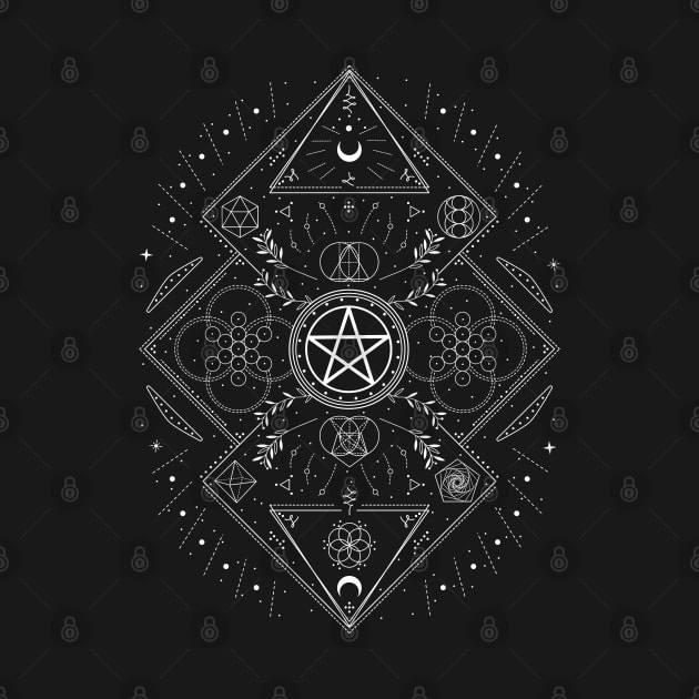 Pentacle | Pagan Symbol by CelestialStudio