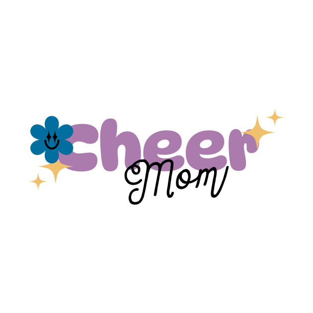 Cheer Mom Cute by DC Bell Design