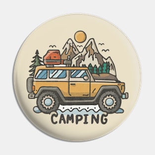 Mountain Adventure Pin