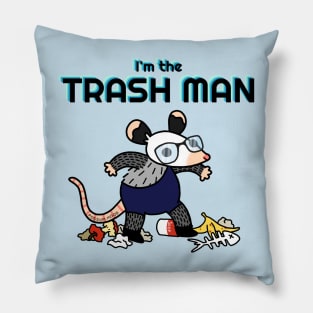 Trash Man Pillow