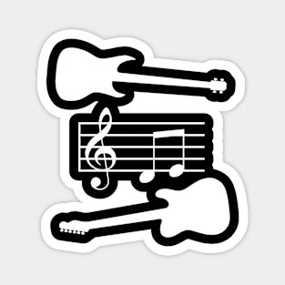 Guitar Notes Magnet