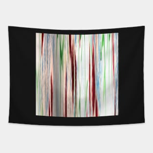 striped colourful abstract pattern Tapestry