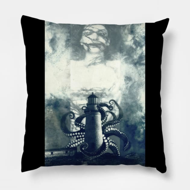 The Lighthouse: There is Enchantment in the Light Pillow by UnlovelyFrankenstein
