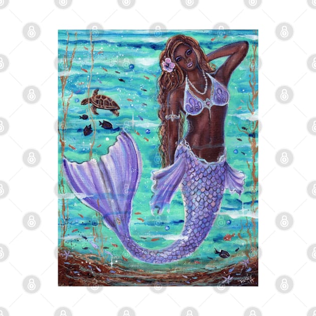 Raeni Mermaid art By Renee Lavoie by ReneeLLavoie