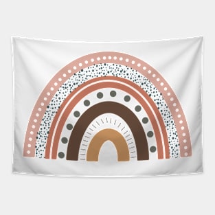 Terracotta Rainbow Tapestry