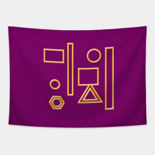 Geometric Shapes 1 Tapestry