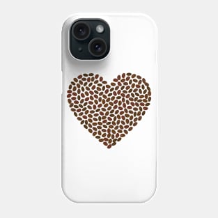 coffee heart Phone Case