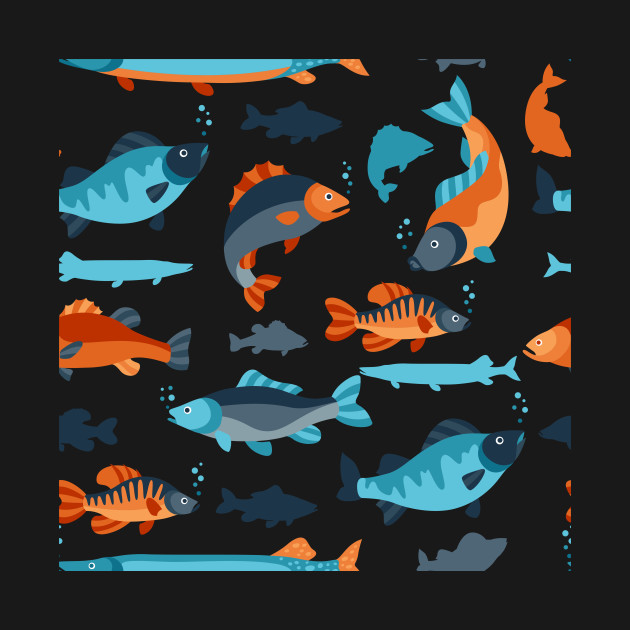 Disover Sea fishes - Sea Fishes - T-Shirt