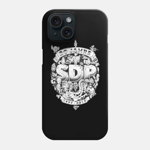 Stonedeafproduction SDP Phone Case by cutiez