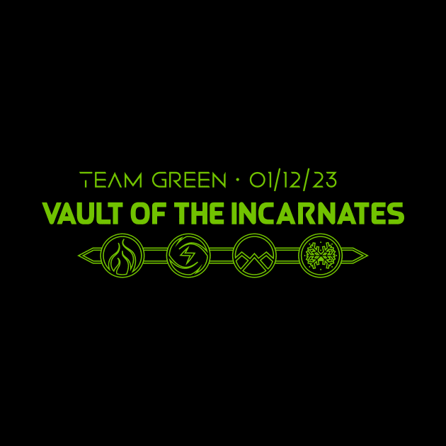 Team Green - Vault of the Incarnates - AOTC by Ex Inferno