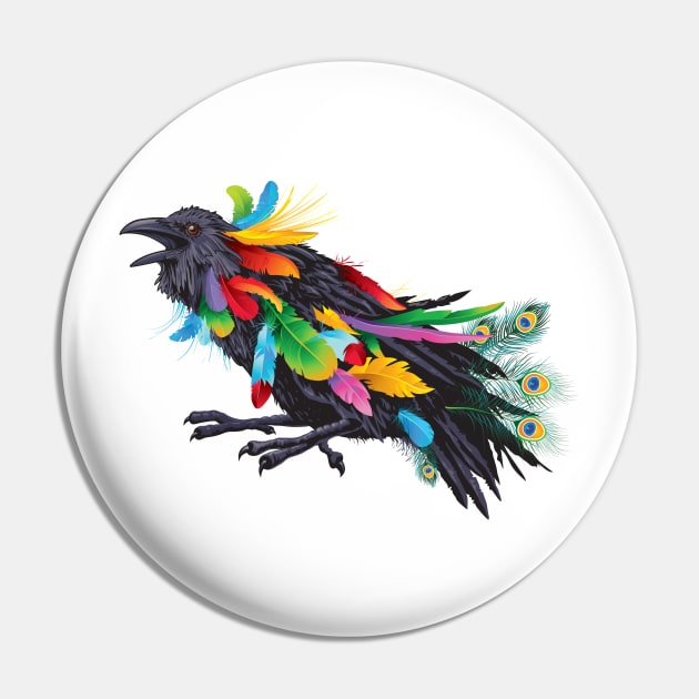 Crow Pin by altoro