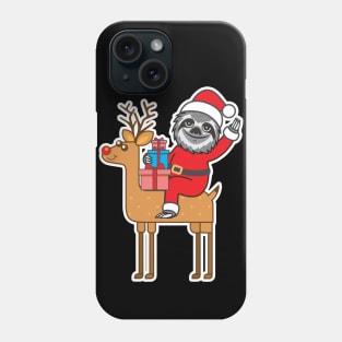 Sloth Santa Phone Case