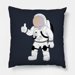 Astronaut Thumbs Up Pillow