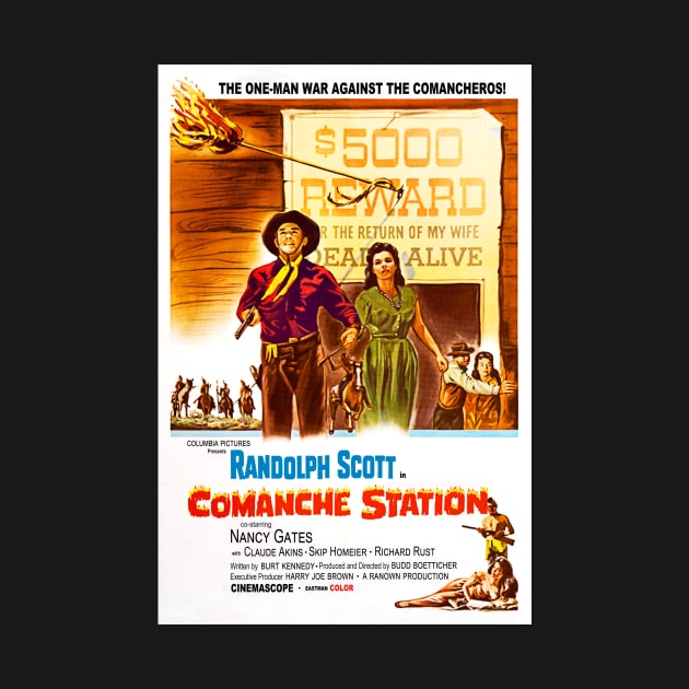 Comanche Station Poster by RockettGraph1cs