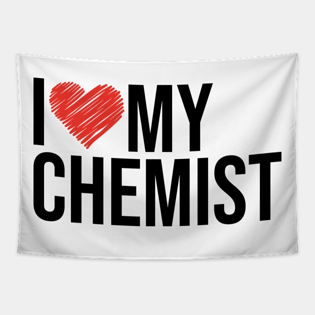 Chemist wife husband gifts for her Tapestry by NeedsFulfilled