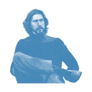 Adam Driver in Blue T-Shirt