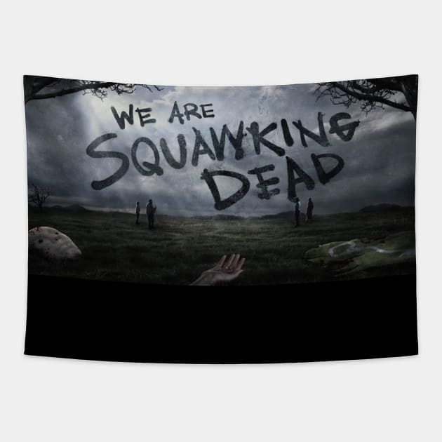 FearTWD Season 6 ART Tapestry by SQUAWKING DEAD