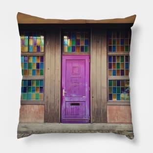 purple door Pillow