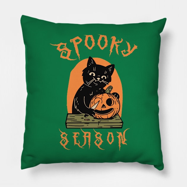 Spooky Season Pillow by Aratack Kinder