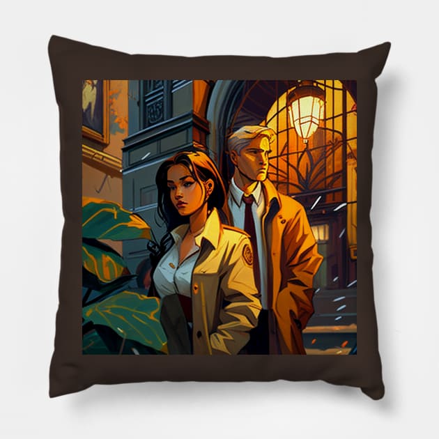 Broken Sword Digital Art Pillow by Legendary T-Shirts