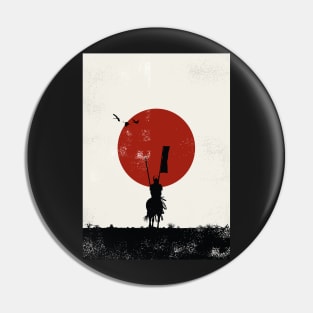 Japanese Samurai Warrior Pin