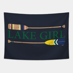 Lake Girl Tapestry