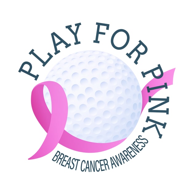 Golf Play For Pink Breast Cancer Awareness by Jasmine Anderson