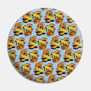 Goldfish Pattern Pin