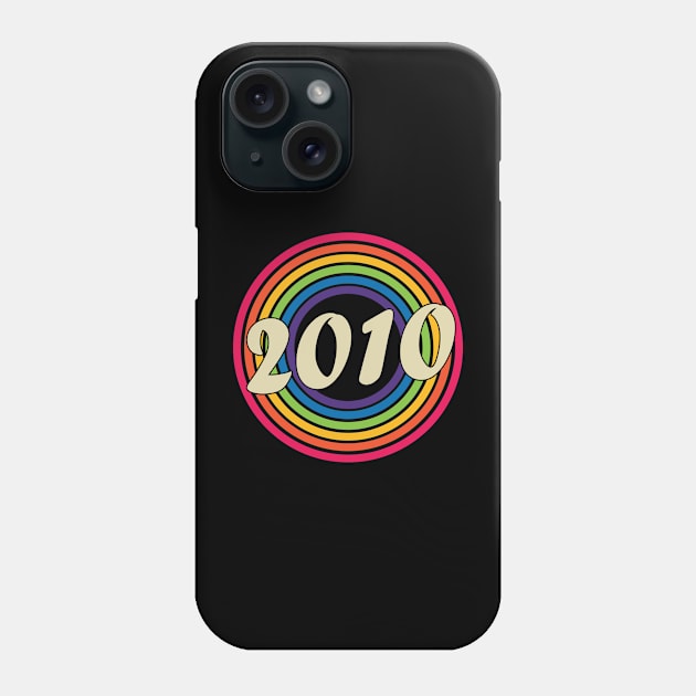 2010 - Retro Rainbow Style Phone Case by MaydenArt