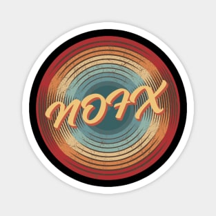 NOFX Vintage Circle Magnet