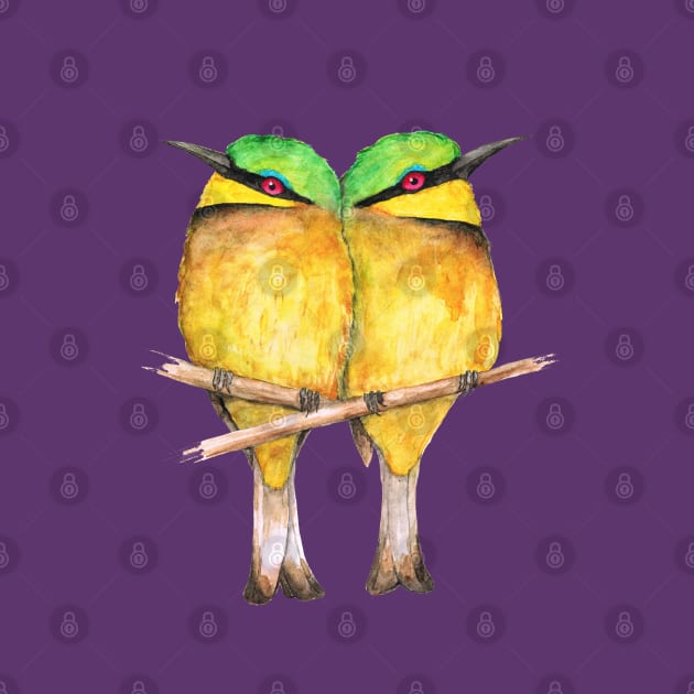 Little bee-eaters by Bwiselizzy