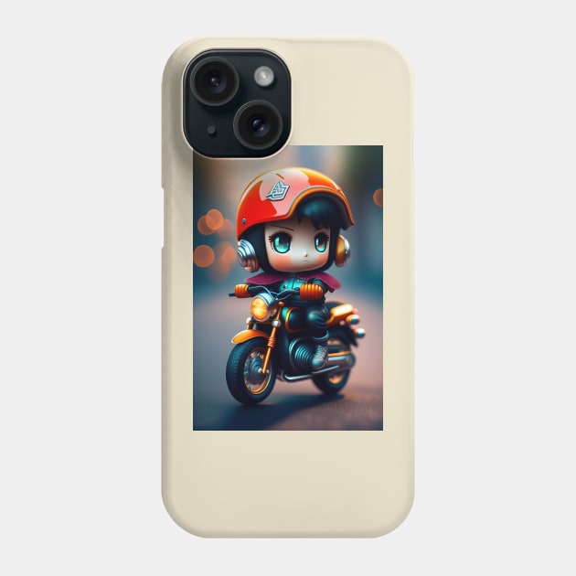 Cute Warrior-Brave and Adorable Print Art-0005 Phone Case by ASKLOVE
